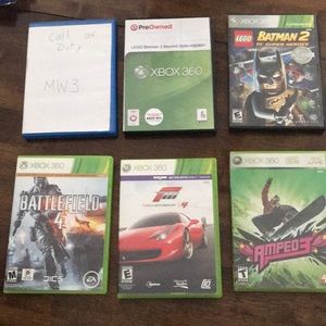 6 Xbox 360 games